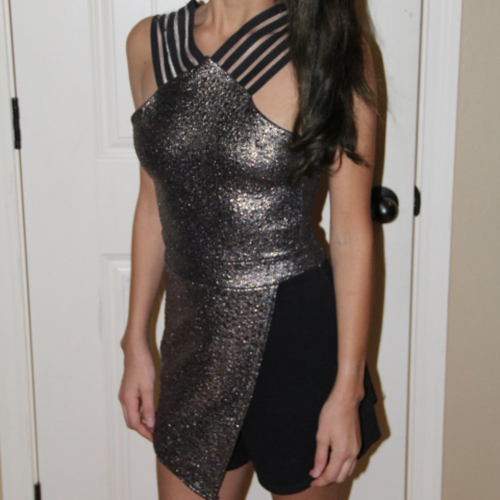 Metallic Romper
